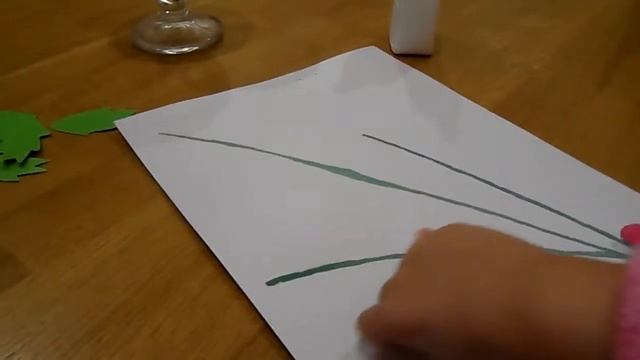 children's crafts and applications - DIY . Развивающее видео для детей. Аппликация ( цветы) смотреть онлайн