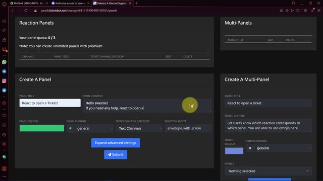 How to set up TICKETS bot│Detailed & Easy│Join our 10K Discord fam│Elvira смотреть онлайн