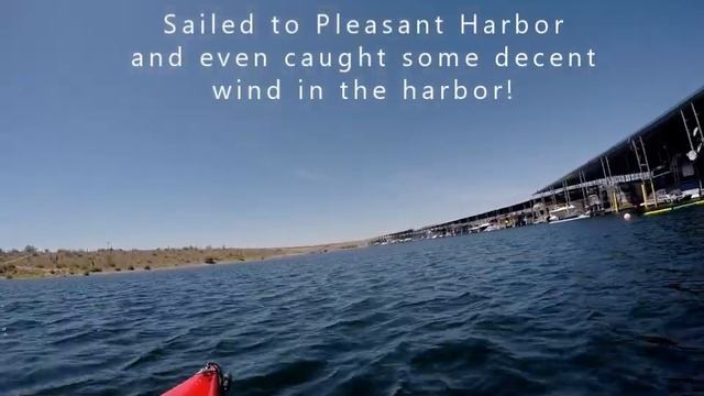 Sailing our Hobie Mirage Oasis Pedal Tandem Kayak смотреть онлайн