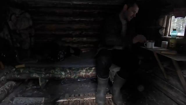 в избушку на ночь лёд пешня и следы мной виданных зверей смотреть онлайн