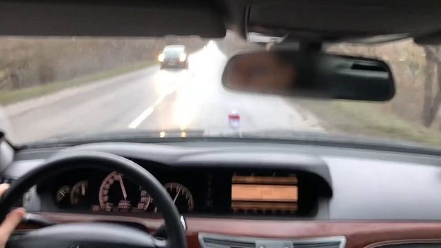 Mercedes S class S320 W221 | POV Drive смотреть онлайн
