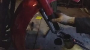 днепр мотоцикл ремонт вилки амортизатора