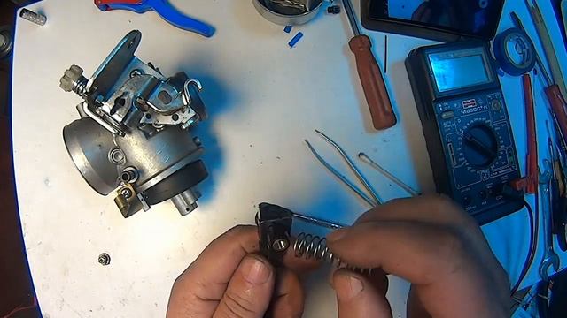 Чистка карбюратора VK 540 смотреть онлайн