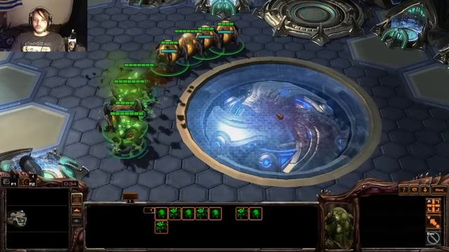 Starcraft 2 Misión 7 Pelea de MADRES - DIRECTO смотреть онлайн