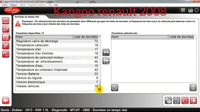 Diagnostic kangoo renault 2006 1.5 dci diesel avec Debimetre D'air смотреть онлайн