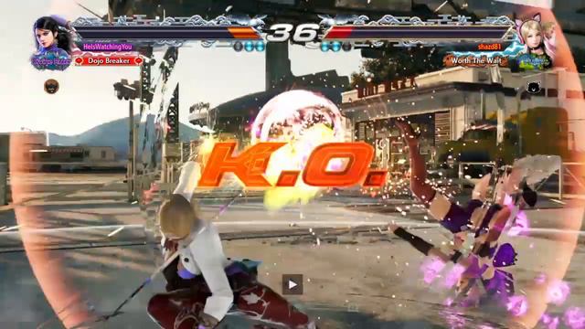 TEKKEN™7_Online: Zàfìna. Vş. Lucký Chlœ {Quick match} "fuegõ" смотреть онлайн