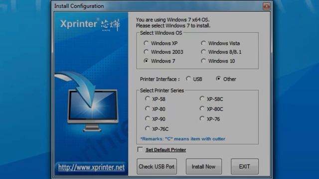 Xpriter XP-58IIH драйвер полная установка / Xpriter XP-58HII Driverini To'liq Yuklash.