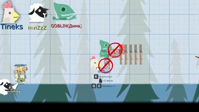 Как мы играли в Ultimate Chicken Horse | Ultimate Chicken Horse смотреть онлайн