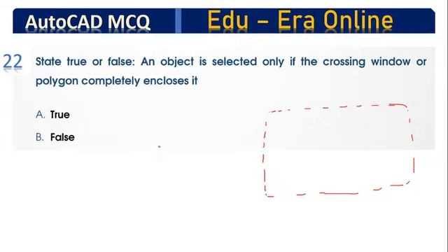 AutoCAD Multiple Choice Top 50 Questions 2D смотреть онлайн