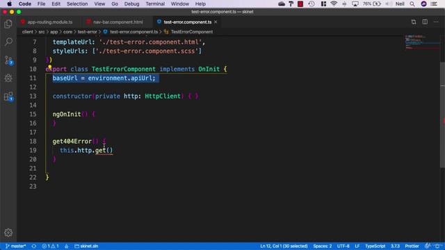 117 Creating an error component for testing the error responses смотреть онлайн