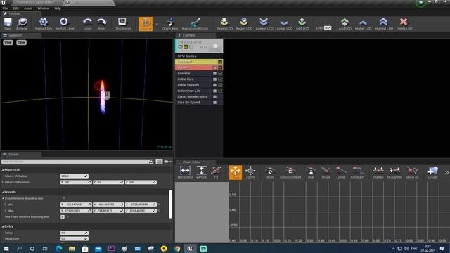 Ue4 GPU частицы/эффекты в играх / инди разработка / Unreal Engine 4