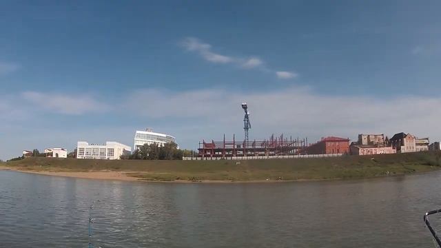 Обзор рыбных мест р. Иртыш г. Омск (4К) 15.09.2021 г. № 12 Устье реки Омь. смотреть онлайн