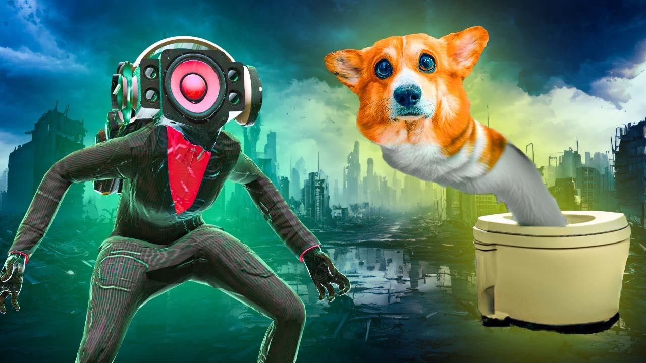 СПИКЕРВУМЕН СПАСЛА СКИБИДИ КОРЖИКА!!! Хаски Бублик Говорящая собака Mister Booble смотреть онлайн