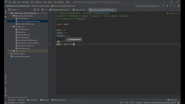 19.Programación con Cachi |Curso de Fundamentos de Programación en Python||Funciones Trigonometrica смотреть онлайн