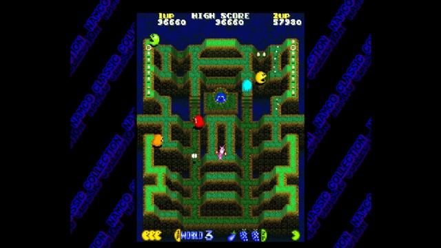 Pac Man Arrangement 2 Player Mode (Namco Museum on Gamecube) смотреть онлайн
