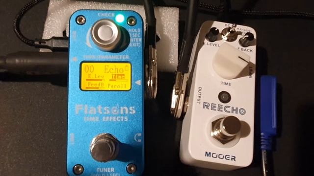 Comparativo De Delays: Flatsons Time Effect Vs Mooer Reecho