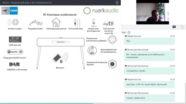 Ruark - модельный ряд и его возможности
