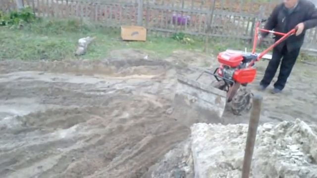 мотоблок с отвалом смотреть онлайн