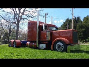 США Америка. Восстановление тягача Peterbilt 379, Серия 15. Приобретение аргоновой сварки