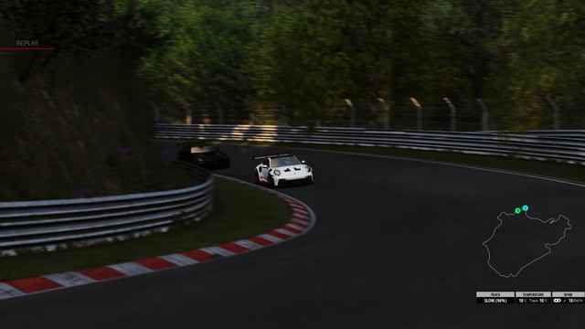 Assetto Corsa Porsche 911 GT3 RS Vs Mercedes-AMG GT Black Series смотреть онлайн