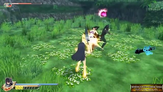 Senran Kagura: Estival Versus (PS4) - Mirai Gameplay смотреть онлайн