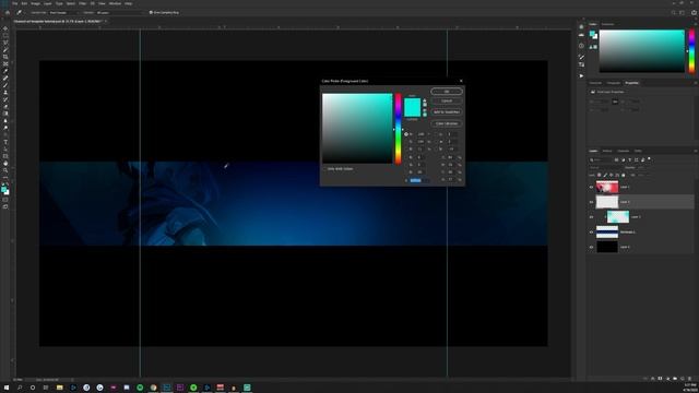 How To Make A Banner For YouTube! Photoshop Channel Art Tutorial (2020) смотреть онлайн