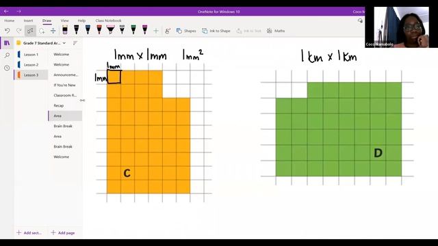 Grade 7 - Area and Perimeter of 2D Shapes (area of polygons) смотреть онлайн