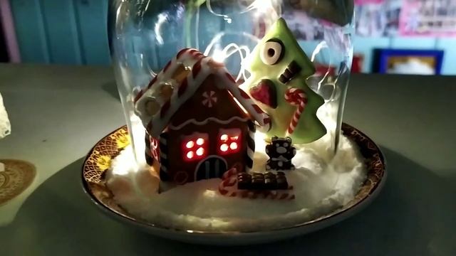 Подсвечник "Пряничный домик" смотреть онлайн