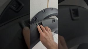 Расширители колёсных арок Mitsubishi L200  V  (2025-2019)