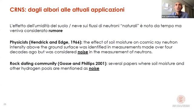 Metodologie emergenti per la stima dell’umidità del suolo: dagli sviluppi alle attuali applicazioni смотреть онлайн