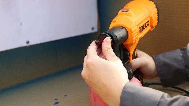 EQUIPO PISTOLA DE PINTAR ELÉCTRICO INGCO SPG3508 ESMALTE , LATEX , PROTECTOR DE MADERA смотреть онлайн