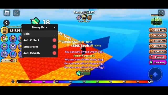Money Race Script Pastebin Autofarm Fast Obtain Limited UCG Events for Mobile & PC (Roblox) смотреть онлайн