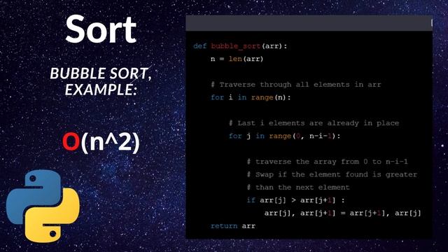 Here is an example implementation of Bubble sort in Python смотреть онлайн