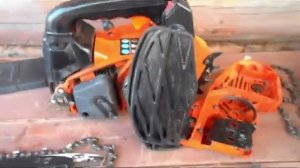 Бензопила CARVER . Установка шины и цепи STIHL-180 .Доработка ремонт.
