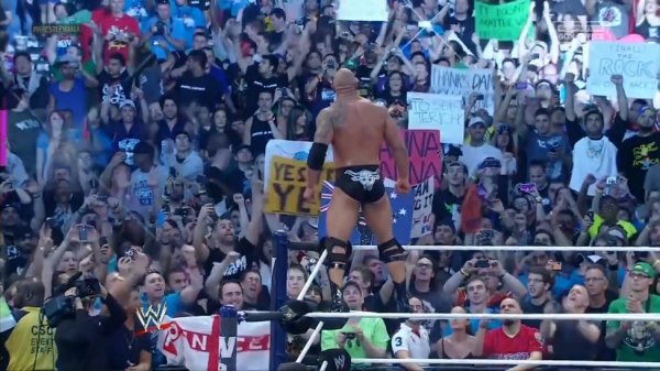 Рок vs Джон Сина, WrestleMania XXVIII (RU)