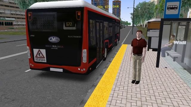 OMSI 2 Москва покатушки на маршруте 672 М.Петровско-Разумовская Ст.Бусиново. смотреть онлайн