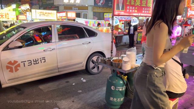 長沙街拍解放西美女，酒吧街Bar street, Nightlife,China girl, 4k China walk,Changsha city chongqing guangzhou смотреть онлайн