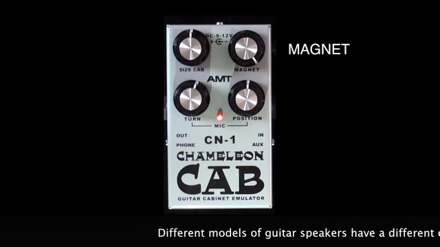 AMT Electronics: CN-1 Chameleon Cab (Cabinet Simulator) смотреть онлайн