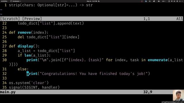 Let's save our lives by making a todo app with Python смотреть онлайн