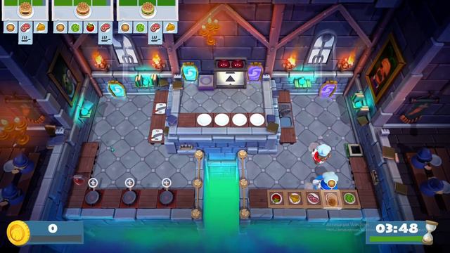 Overcooked! 2- С другом/With A Friend (Gameplay)(No Comments) RU #1