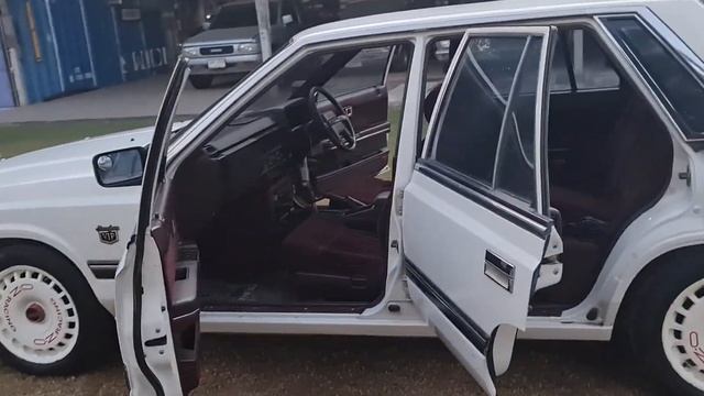 Nissan Laurel C32 Original Red Interior