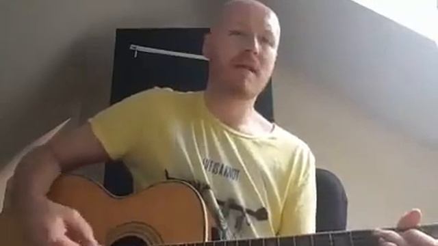 Radiohead - Lucky (acoustic cover) смотреть онлайн