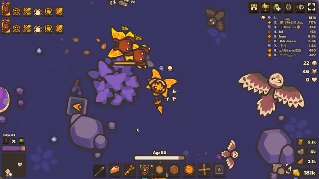 Taming.io 3 Fire Fairy insta Kill Revenge When Killed смотреть онлайн