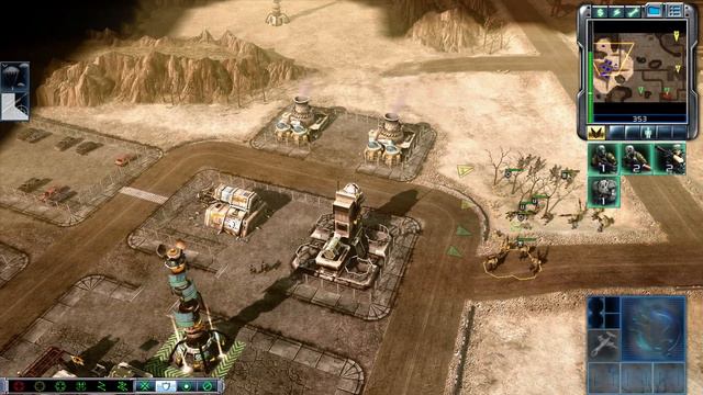 Command & Conquer 3: Tiberium Wars GDI M5 Casabad Hard Walkthrough No Commentary смотреть онлайн