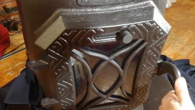 Супер Новинка! Чугунная отопительная печь Verona от Теплодар _Форнакс..mp4 смотреть онлайн