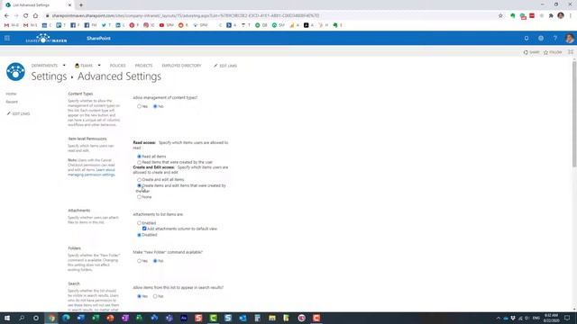 How to set Item Level Permissions on a SharePoint List смотреть онлайн