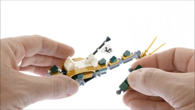 Lego Ninjago Legacy 70666 The Golden Dragon - Lego Ninjago 70666 Speed Build