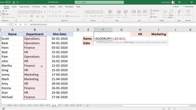 10 Excel XLOOKUP Function Examples (Better than VLOOKUP & INDEX/MATCH) смотреть онлайн