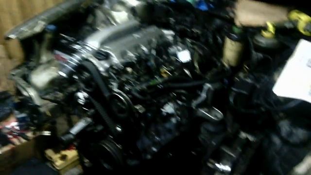 Первый запуск двигателя AUDI 100 2.5 TDI 1T