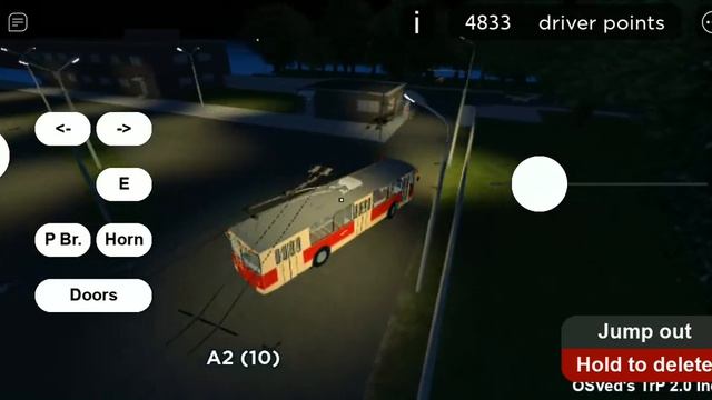 Гайд по управлению троллейбусом в OneSkyVed's Trolleybuses Place с телефона смотреть онлайн